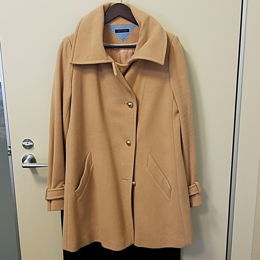 Tommy Hilfiger Camal wool coat